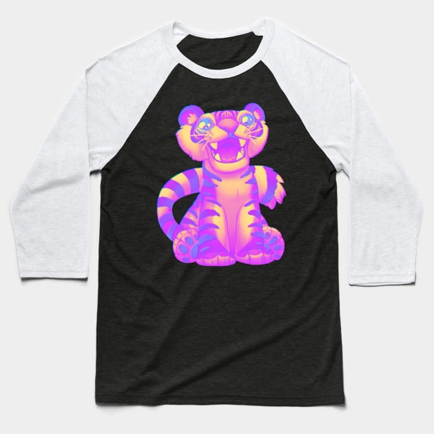 Galaxy Cub Baseball T-Shirt by Wagglezags